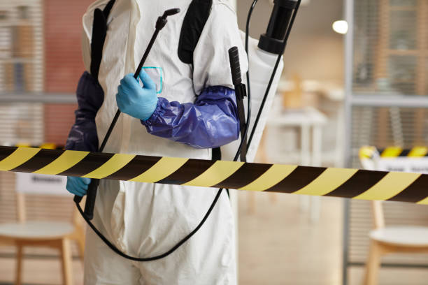 Professional Blood Cleanup technician working in South Dos Palos, CA